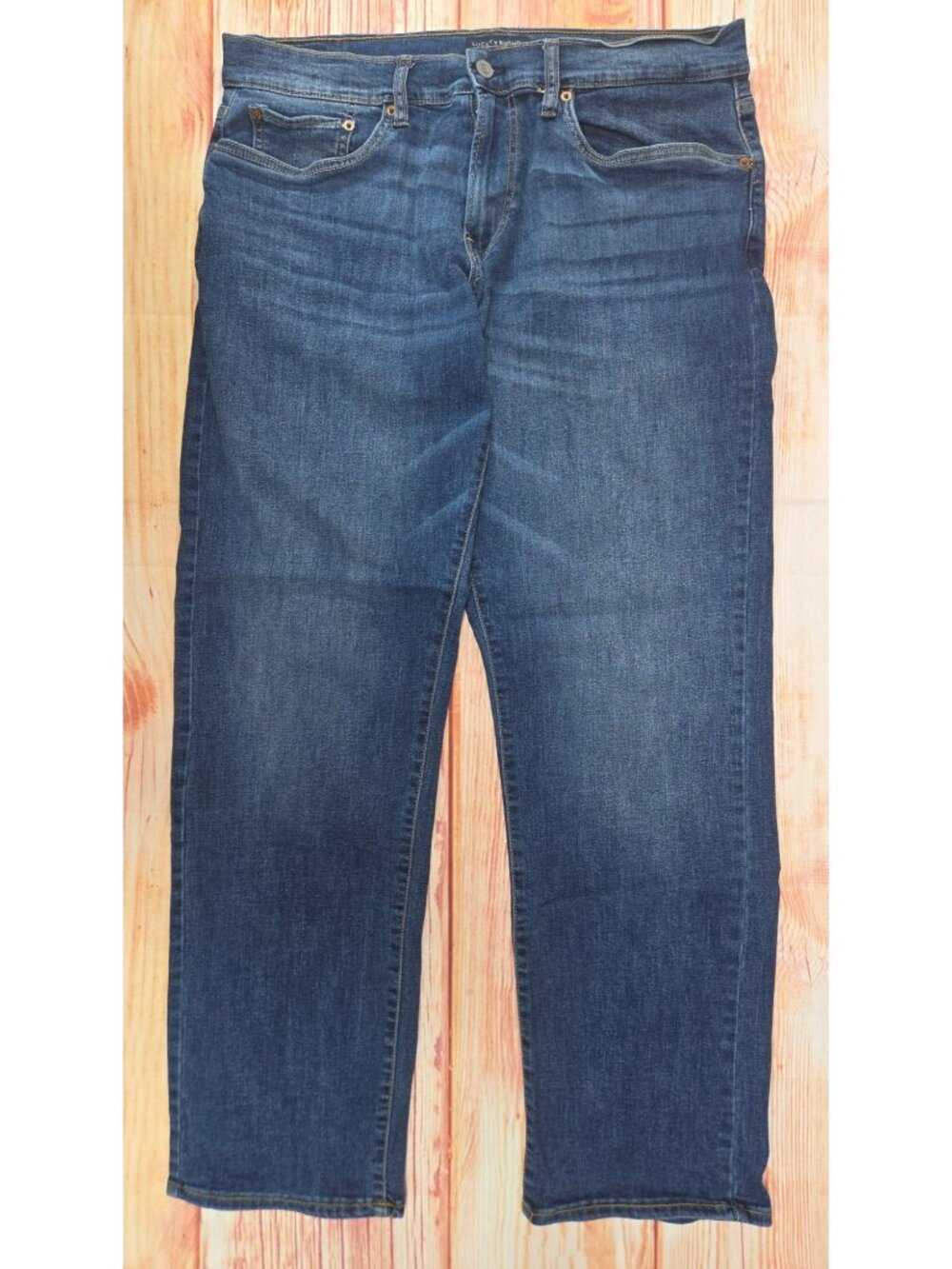 Lucky Brand Mens 221 Straight Jeans 34x32 Medium Wash Denim